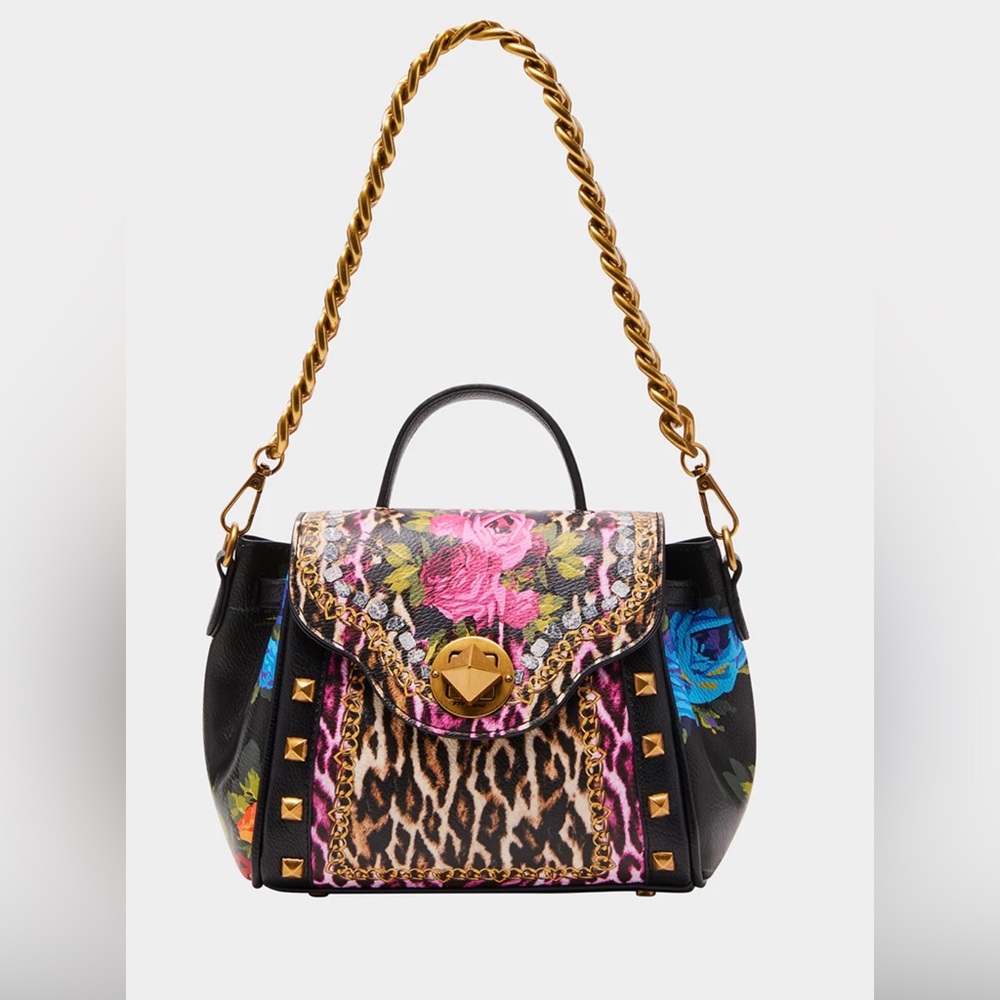 NWT! Betsey Johnson Jeweled, Black Crossbody Bag ~ Brand New in Online Catalog!